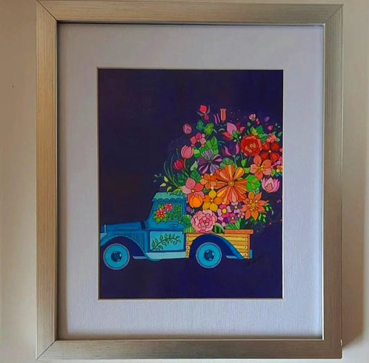 CAMIONETA DE LAS FLORES