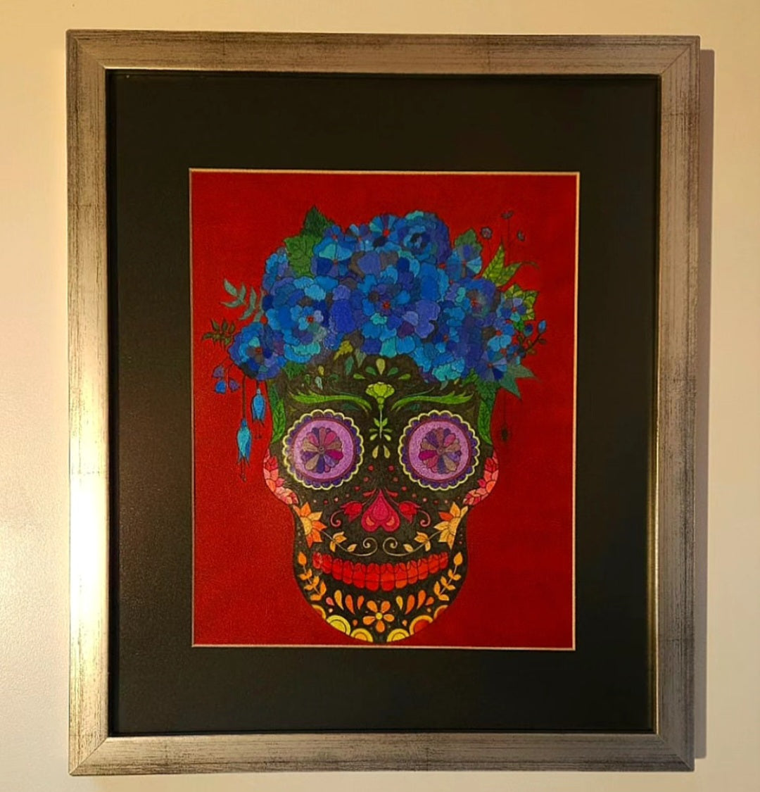 CALAVERA EN COLORES