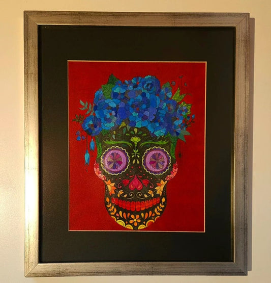 CALAVERA EN COLORES